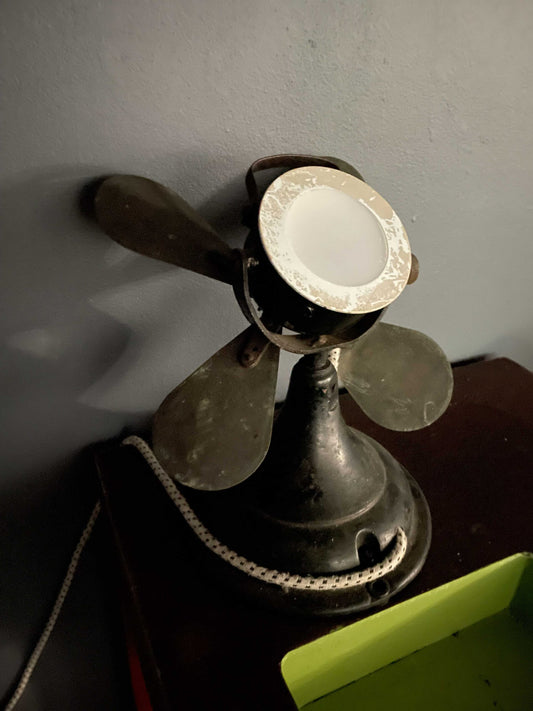 Vintage Industrial Fan Lamp